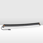 LED light bar on a white background