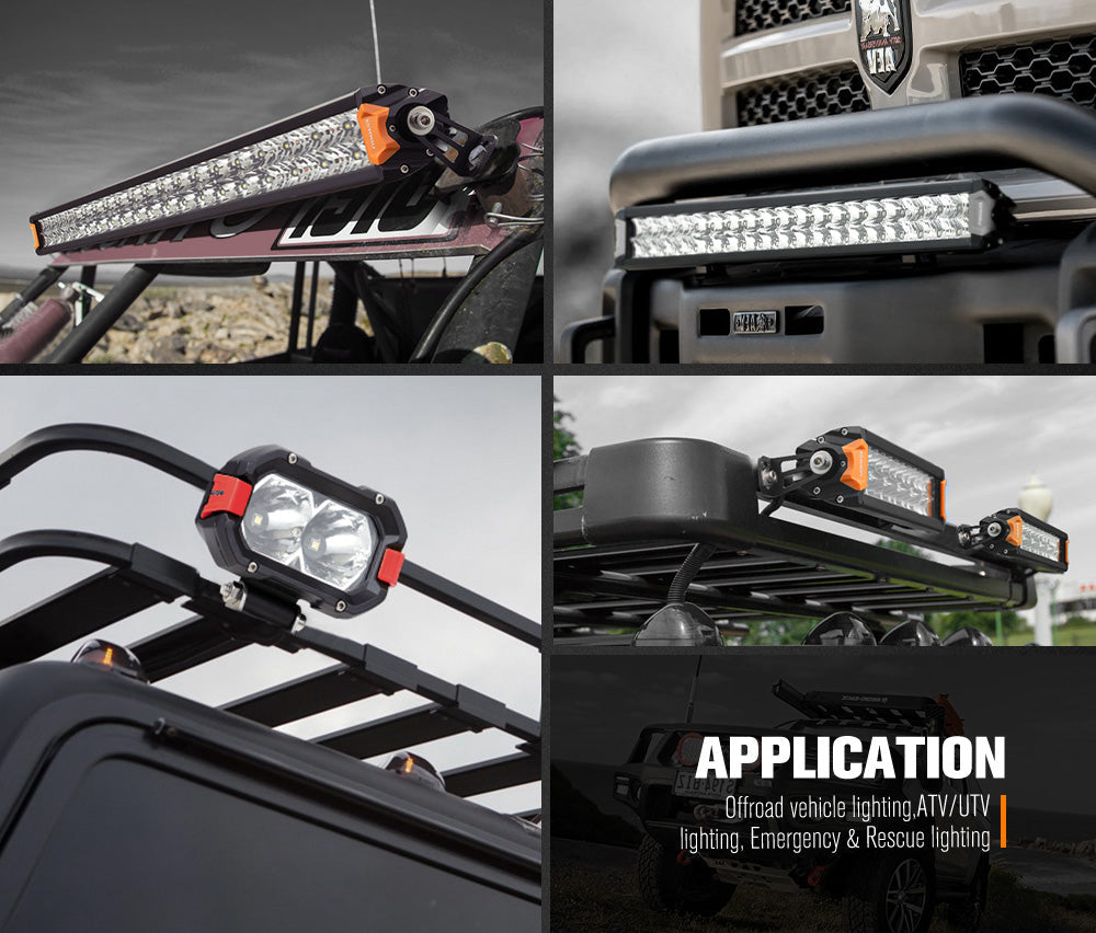 Lightfox Rigel Series 30inch Osram LED Light Bar 1Lux @ 612m 22,644 Lumens